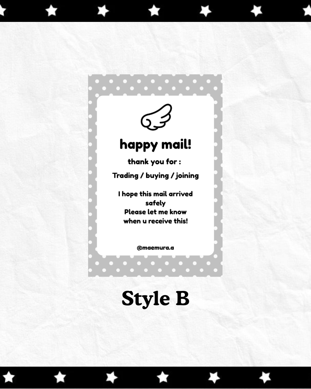 Simple Thank you notes