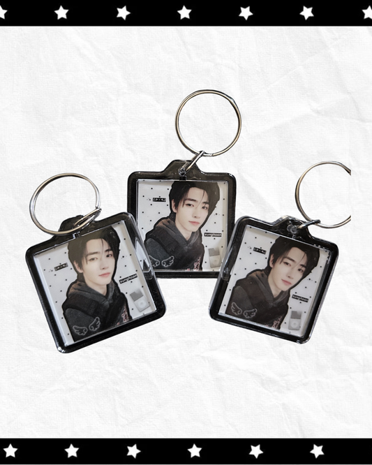 Sunghoon polka Keychain