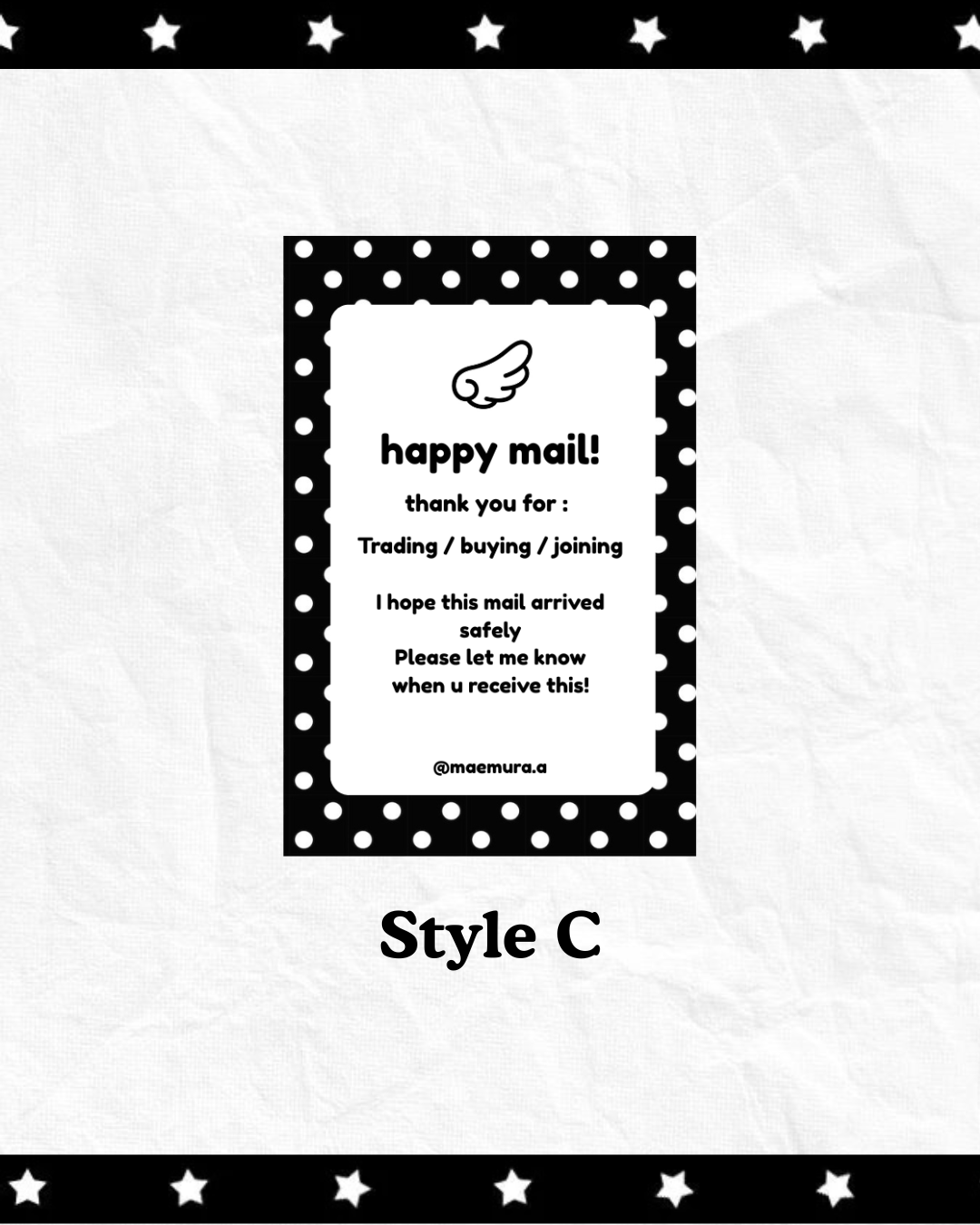 Simple Thank you notes