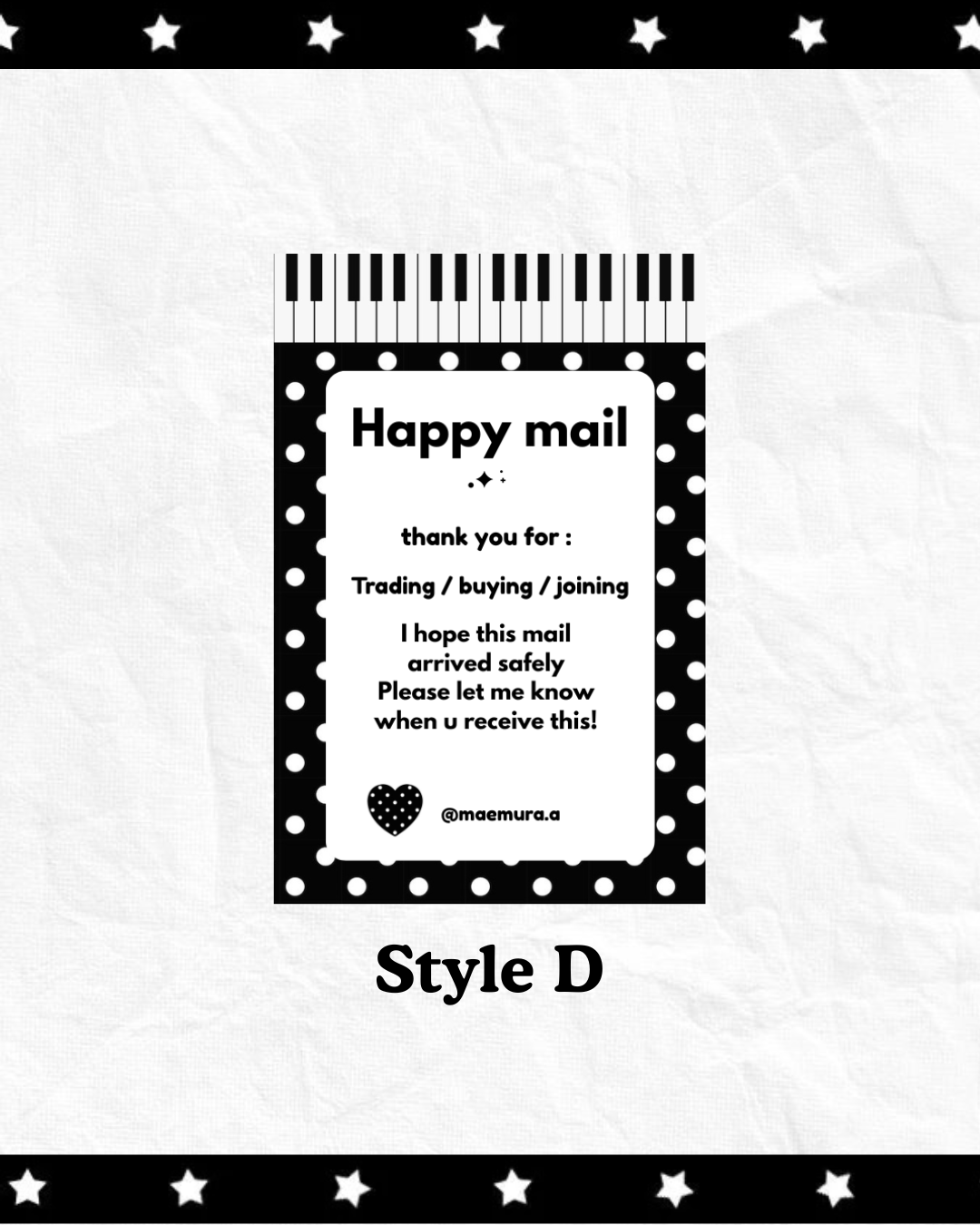 Simple Thank you notes