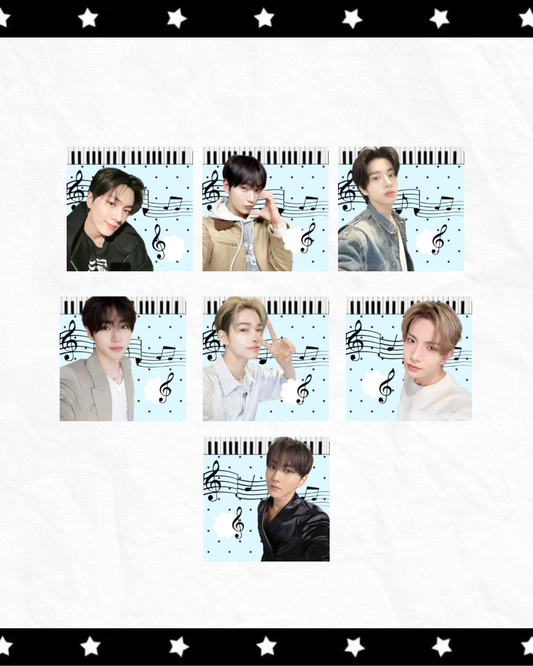 Music note stickers