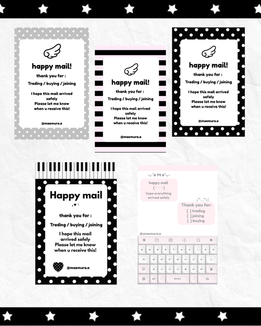 Simple Thank you notes