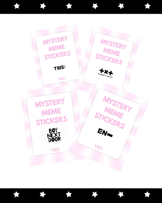 Mystery Meme sticker blind bag