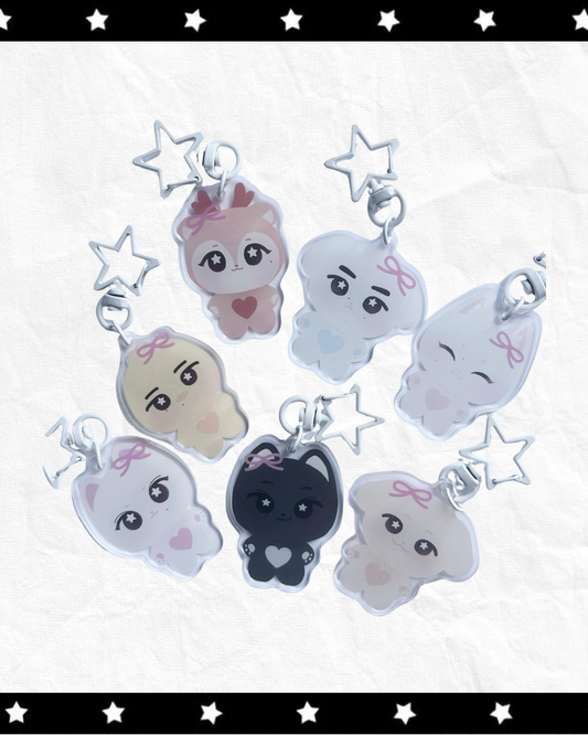 Enhypen Animal Keychains
