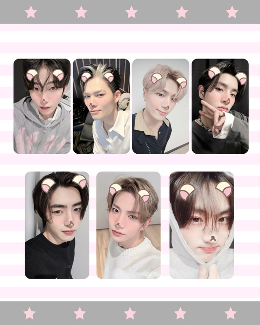 𝜗ৎ Enhypen photocard Rilakkuma ver