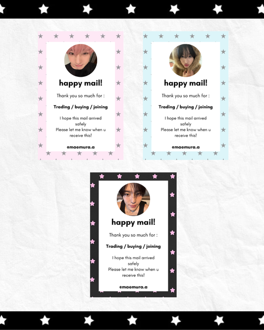 Star Thank You notes